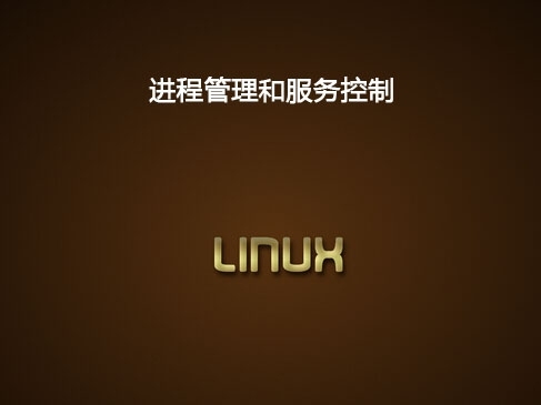 Linux进程管理和服务控制入门