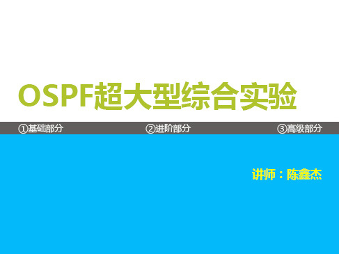 OSPF超大型项目综合实战