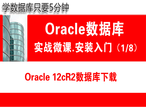 Oracle数据库下载（12.2）快速入门